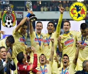yapboz Club America, şampiyon Apertura Meksika 2014